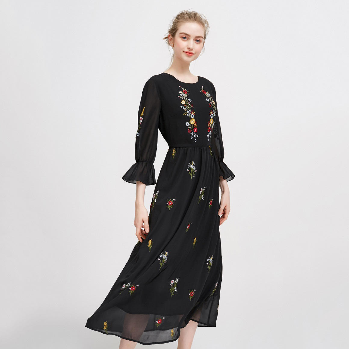 printing woman dress summer 2018